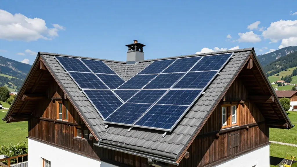 Photovoltaik Anlage Salzkammergut